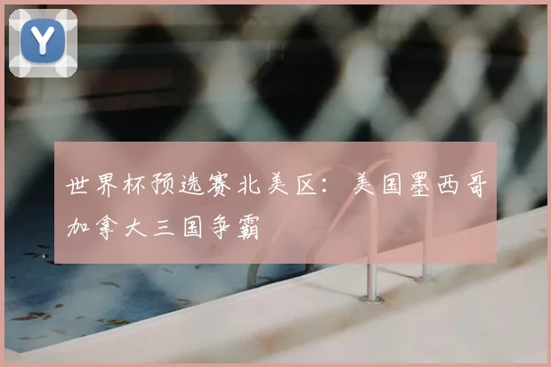 世界杯预选赛北美区：美国墨西哥加拿大三国争霸